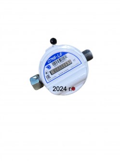 Счетчик газа СГМБ-1,6 с батарейным отсеком (Орел), 2024 года выпуска Калининец